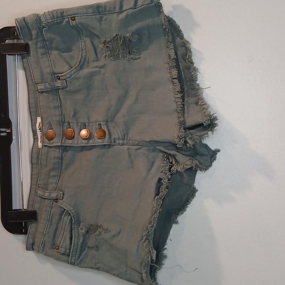 BILLABONG, size 29, green color.
